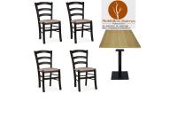 Foto set selargius sedie tavoli per arredo bar ristorante pizzeria stile moderno