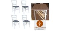 Foto set scandicci sedie e tavoli per arredamento bar ristorante pub stile moderno vintage