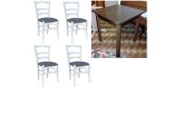 Foto set empoli sedie e tavoli per arredamento bar ristorante trattoria stile rustico country