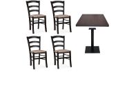 Foto set chioggia sedie tavoli per arredamento bar ristorante birrerie stile moderno