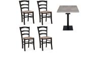 Foto set bollate sedie tavoli per arredo bar ristorante pub stile moderno industrial