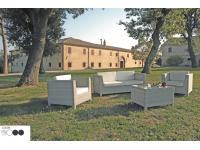 Foto salotti da giardino intreccio rattan per arredamento esterno ristorante bar pizzeria gelateria