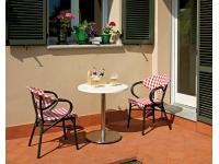 Foto sedie e tavoli per arredo esterno trattoria bar pizzeria stile country moderno