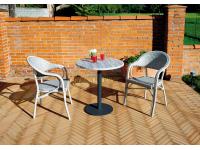 Foto set tavoli e sedie per arredo giardino terrazza dehor bar ristorante trattoria agriturismo