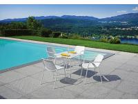 Foto set enna sedie e tavoli per arredo esterno bar ristorante piscine terrazze giardini ristorante