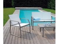 Foto salotto per arredo esterno piscine lidi terrazze in ferro verniciato tortora