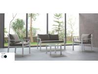 Foto salotti per arredo giardino in alluminio uso esterno e interno stile moderno