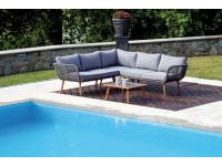 Foto salottino angolare per arredo piscine giardini terrazza